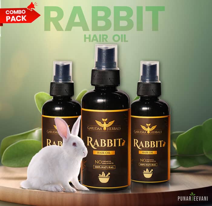 Rabbit Blood Hair oil